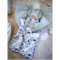 Зимний комплект Picolita Любимка-Мишка серый