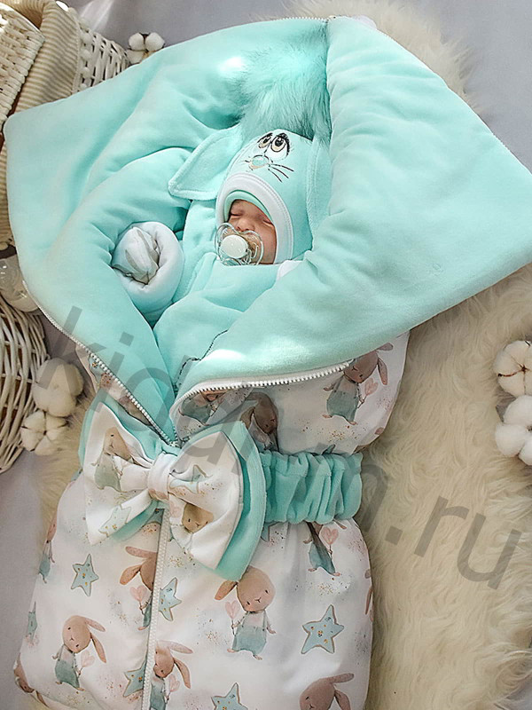 Зимний комплект Picolita Любимка-Зайка ментол