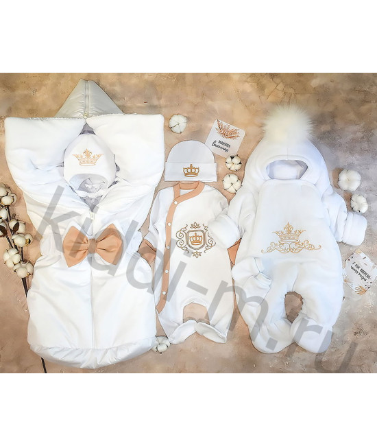 Комплект на выписку Picolita Любимка-Роскошь белый