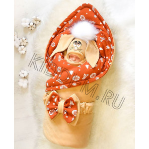 Зимний комплект Picolita Пушистики-Зайка бежевый