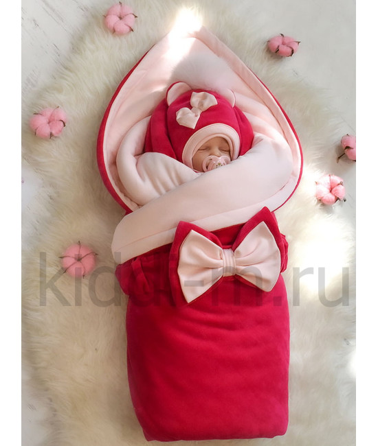 Зимний комплект Picolita Пушистики-Мишка фуксия