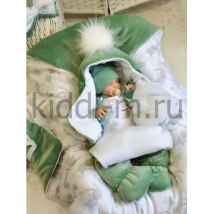 Зимний комплект Picolita Пушистики-Зайка полынь