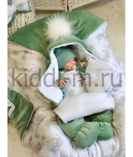 Зимний комплект Picolita Пушистики-Зайка полынь