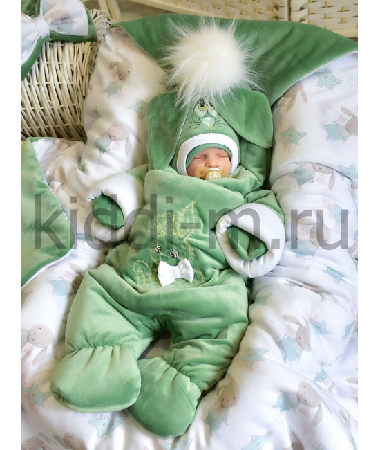 Зимний комплект Picolita Пушистики-Зайка полынь