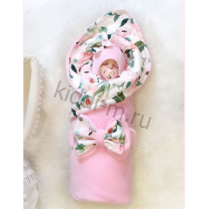 Летний комплект на выписку Picolita Топотушки-Цветочный пион