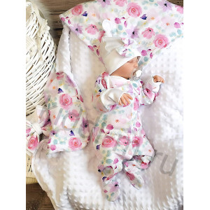 Комплект на выписку Picolita Топотушки-Цветочный букет