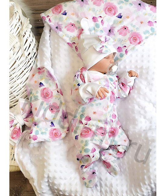 Комплект на выписку Picolita Топотушки-Цветочный букет