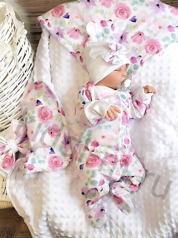 Летний комплект Picolita Топотушки-Цветочный букет