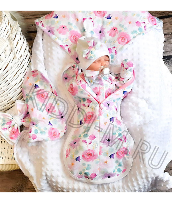 Комплект на выписку Picolita Топотушки-Цветочный букет