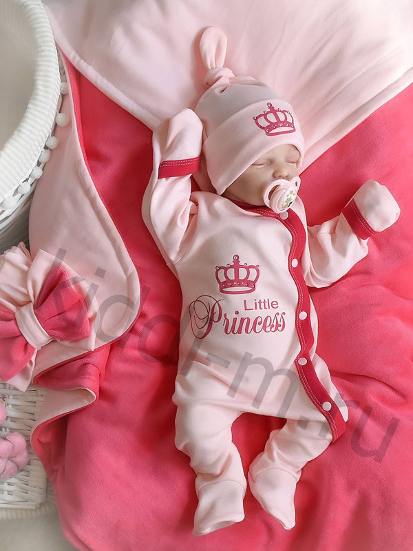 Летний комплект Picolita Топотушки-Принцесса розовый