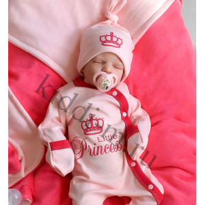 Летний комплект на выписку Picolita Топотушки-Принцесса розовый