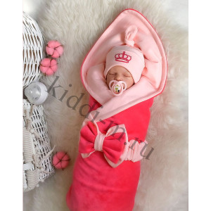 Летний комплект на выписку Picolita Топотушки-Принцесса розовый