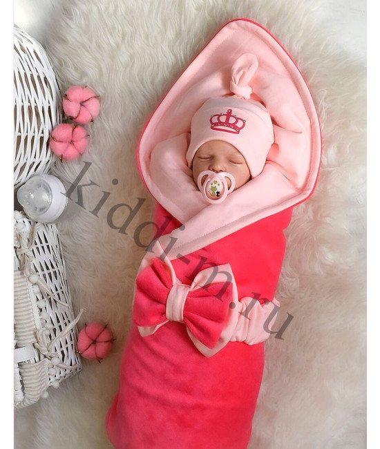 Летний комплект на выписку Picolita Топотушки-Принцесса розовый