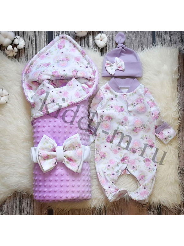 Комплект на выписку Picolita Топотушки-Цветочный лютик