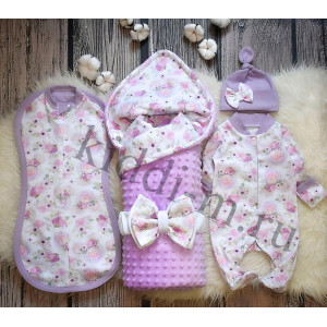 Комплект на выписку Picolita Топотушки-Цветочный лютик