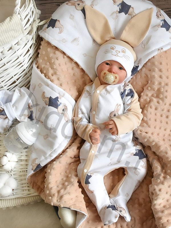 Летний комплект Picolita Топотушки-Минки бежевый