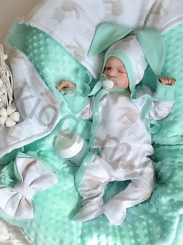 Летний комплект Picolita Топотушки-Минки бирюзовый