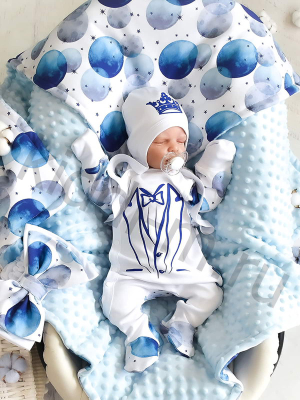 Летний комплект Picolita Топотушки-Богемия голубой