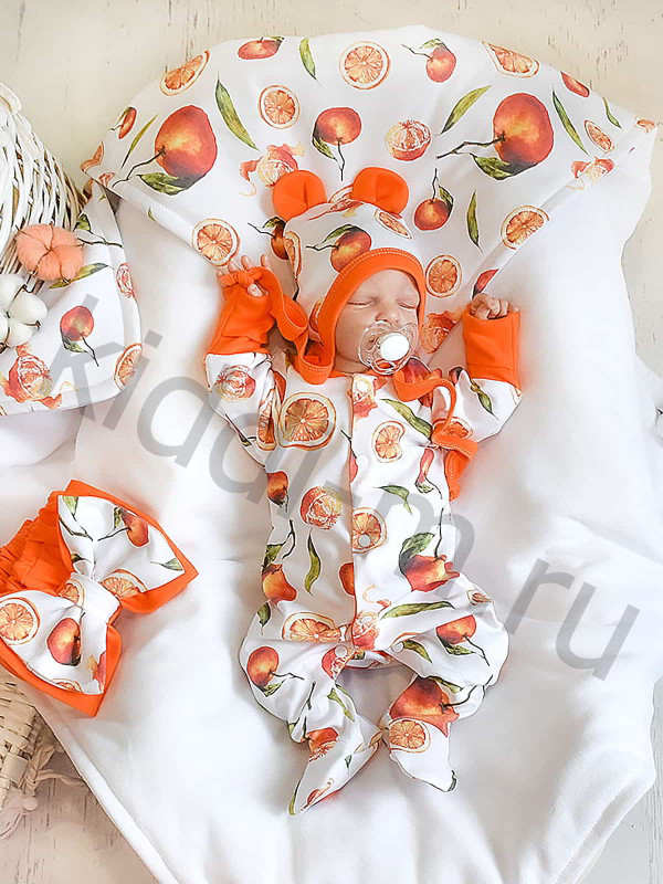 Летний комплект Picolita Топотушки-Мандаринка